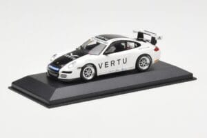 Porsche 911 997 GT3 Cup Vertu #5 N. Albon Porsche Carrera Cup Asia Macau 2009 Minichamps 1:43 400076405 Fém – 2. kép a 4-ből