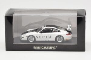 Porsche 911 997 GT3 Cup Vertu #5 N. Albon Porsche Carrera Cup Asia Macau 2009 Minichamps 1:43 400076405 Fém – 4. kép a 4-ből