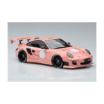 Porsche 911 997 Liberty Walk Pink Pig GT Spirit 1:18 CLDC020 Gyanta - image 4 of 6