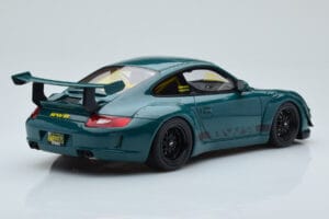 Porsche 911 997 RWB Syunkashuto Zöld GT Spirit 1:18 GT896 Gyanta – 2. kép a 6-ből