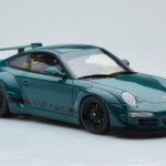 Porsche 911 997 RWB Syunkashuto Zöld GT Spirit 1:18 - image 4 of 6