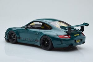 Porsche 911 997 RWB Syunkashuto Zöld GT Spirit 1:18 GT896 Gyanta – 5. kép a 6-ből
