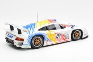 Porsche 911 GT1 #1 A. McNish / R. Sullivan / U. Alzen Rohr Motorsport Daytona 24 Hours 1998 UT Models 1:18 39611 Fém – 2. kép a 6-ből