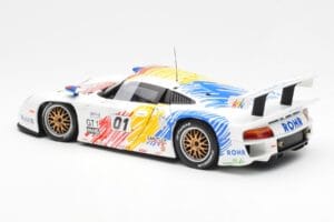 Porsche 911 GT1 #1 A. McNish / R. Sullivan / U. Alzen Rohr Motorsport Daytona 24 Hours 1998 UT Models 1:18 39611 Fém – 5. kép a 6-ből