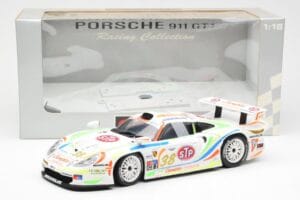 Porsche 911 GT1 #38 T. Boutsen / M. Kelleners 24 Hours of Le Mans 1998 UT Models 1:18 39817 Fém – 6. kép a 6-ből