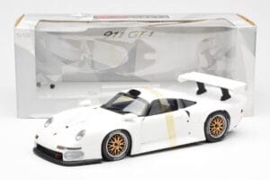 Porsche 911 GT1 Fehér UT Models 1:18 180966699 Fém – 6. kép a 6-ből