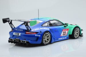Porsche 911 GT3 R Falken Motorsports #33 K. Bachler / M. Muller / T. Engelhart / M. Werner 24 Hours of Nurburgring 2020 Minic – 2. kép a 6-ből
