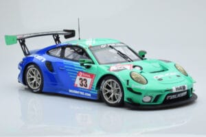 Porsche 911 GT3 R Falken Motorsports #33 K. Bachler / M. Muller / T. Engelhart / M. Werner 24 Hours of Nurburgring 2020 Minic – 4. kép a 6-ből