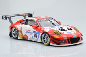 Porsche 911 GT3 R Frikadelli Racing Team #30 M. Muller / M. Arnold / F. Henzler / M. Campbell 24 Hours of Nurburgring 2018 Mi – 4. kép a 6-ből