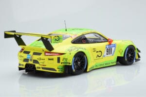 Porsche 911 GT3 R Manthey Racing #911 F. Scherer / K. Estre / R. Dumas / L. Vanthoor / E. Bamber 24 Hours of Nurburgring 2018 – 2. kép a 6-ből