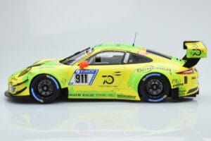 Porsche 911 GT3 R Manthey Racing #911 F. Scherer / K. Estre / R. Dumas / L. Vanthoor / E. Bamber 24 Hours of Nurburgring 2018 – 3. kép a 6-ből