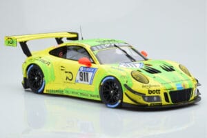 Porsche 911 GT3 R Manthey Racing #911 F. Scherer / K. Estre / R. Dumas / L. Vanthoor / E. Bamber 24 Hours of Nurburgring 2018 – 4. kép a 6-ből