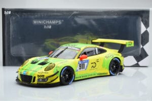 Porsche 911 GT3 R Manthey Racing #911 F. Scherer / K. Estre / R. Dumas / L. Vanthoor / E. Bamber 24 Hours of Nurburgring 2018 – 6. kép a 6-ből