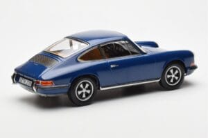 Porsche 911 S 901 Kék Norev 1:18 187647 Fém – 2. kép a 6-ből