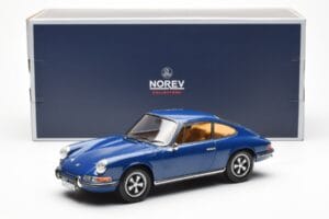 Porsche 911 S 901 Kék Norev 1:18 187647 Fém – 6. kép a 6-ből