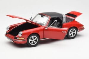 Porsche 911 Targa S Piros Schuco 1:18 450036200 Fém – 2. kép a 9-ből