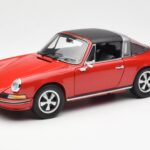 Porsche 911 Targa S Piros Schuco 1:18 450036200