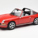 Porsche 911 Targa S Piros Schuco 1:18 450036200 - image 3 of 9