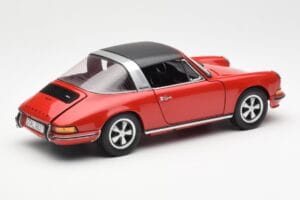 Porsche 911 Targa S Piros Schuco 1:18 450036200 Fém – 4. kép a 9-ből