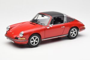 Porsche 911 Targa S Piros Schuco 1:18 450036200