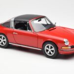 Porsche 911 Targa S Piros Schuco 1:18 450036200 - image 7 of 9