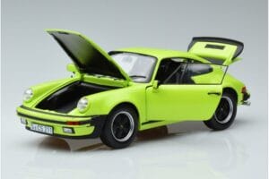Porsche 911 930 Turbo 3.0 Világoszöld Norev 1:18 187666 Fém – 2. kép a 7-ből