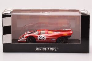 Porsche 917 #23 H. Herrmann / R. Attwood 24 Hours of Le Mans Winner 1970 Minichamps 1:43 WAP0200190B Fém – 4. kép a 4-ből