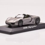 Porsche 918 Spyder Szürke Metál Minichamps 1:43 - image 2 of 4