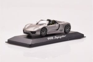 Porsche 918 Spyder Szürke Metál Minichamps 1:43 WAP0201910B Fém – 2. kép a 4-ből