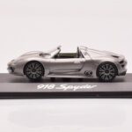 Porsche 918 Spyder Szürke Metál Minichamps 1:43