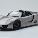 Porsche 918 Spyder Prototípus Szürke Metál Minichamps 1:18