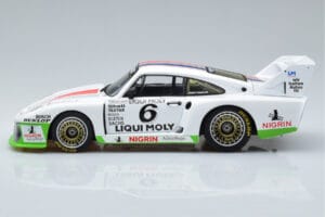 Porsche 935J #6 Liqui Moly Spa-Francorchamps DRM 1980 MCG 1:18 MCG18804R Fém – 3. kép a 6-ből