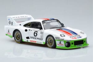 Porsche 935J #6 Liqui Moly Spa-Francorchamps DRM 1980 MCG 1:18 MCG18804R Fém – 4. kép a 6-ből