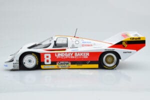 Porsche 956K Lindsay Saker #8 B. Wollek / C. Serra / S. Johansson 1000km Kyalami 1983 Minichamps 1:18 155836698 Fém – 3. kép a 6-ből
