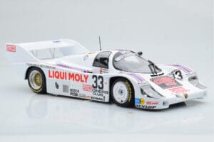 Porsche 956K Liqui Moly Brun Racing #33 H-J. Stuck / H. Grohs / W. Brun 1000km Spa 1983 Minichamps 1:18 155836633 Fém – 4. kép a 6-ből
