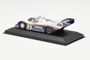 Porsche 956K #2 D. Bell / S. Bellof Winner 1000km of Fuji 1983 Minichamps 1:43 SBC009 Fém – 3. kép a 4-ből
