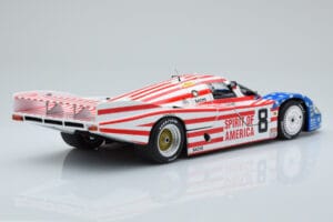 Porsche 956L Spirit of America #8 G. Follmer / J. Morton / K. Miller 24 Hours of Le Mans 1986 Minichamps 1:18 180866508 Fém – 3. kép a 8-ből