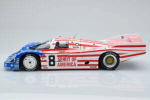 Porsche 956L Spirit of America #8 G. Follmer / J. Morton / K. Miller 24 Hours of Le Mans 1986 Minichamps 1:18 180866508 Fém – 4. kép a 8-ből