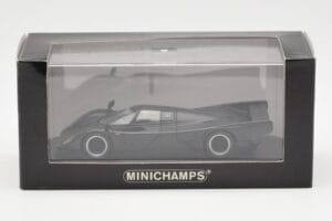 Porsche 962 Dauer Street Matt Fekete Minichamps 1:43 430064002 Fém – 4. kép a 4-ből