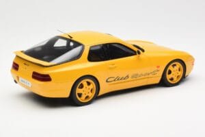 Porsche 968 Clubsport Sárga GT Spirit 1:18 GT129 Gyanta – 2. kép a 6-ből