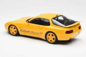 Porsche 968 Clubsport Sárga GT Spirit 1:18 GT129 Gyanta – 5. kép a 6-ből