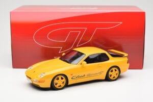 Porsche 968 Clubsport Sárga GT Spirit 1:18 GT129 Gyanta – 6. kép a 6-ből