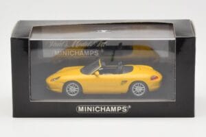 Porsche Boxster 986 Sárga Minichamps 1:43 400062072 Fém – 4. kép a 4-ből