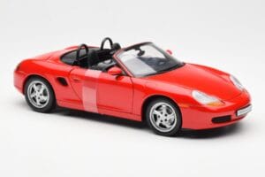 Porsche Boxster 986 Piros UT Models 1:18 180065830 Fém – 4. kép a 6-ből
