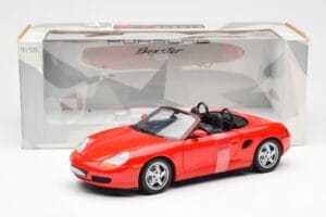 Porsche Boxster 986 Piros UT Models 1:18 180065830 Fém – 6. kép a 6-ből