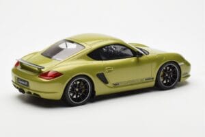 Porsche Cayman R 987 Peridot Metallic GT Spirit 1:18 GT425 Gyanta – 2. kép a 6-ből