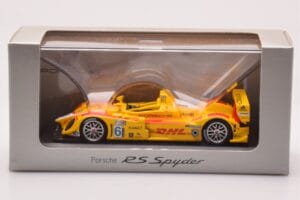 Porsche RS Spyder #6 DHL R. Briscoe / S. Maassen / J-F. Colard ALMS 2007 Minichamps 1:43 WAP02060917 Fém – 4. kép a 4-ből
