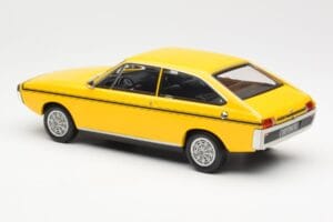 Renault 15 TL Sárga Fekete Norev 1:18 185351 Fém – 5. kép a 6-ből