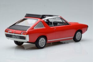 Renault 17 Gordini Decouvrable Piros Norev 1:18 185371 Fém – 2. kép a 6-ből
