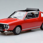 Renault 17 Gordini Decouvrable Piros Norev 1:18